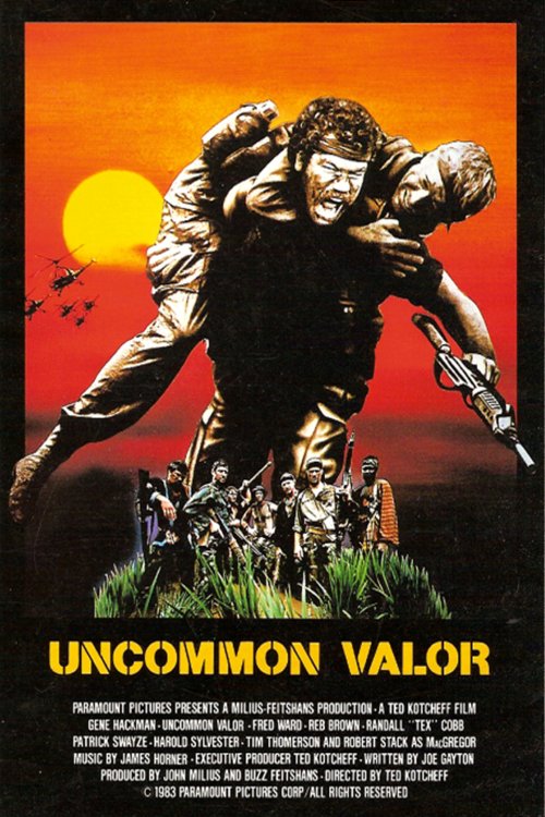 L'affiche du film Uncommon Valor