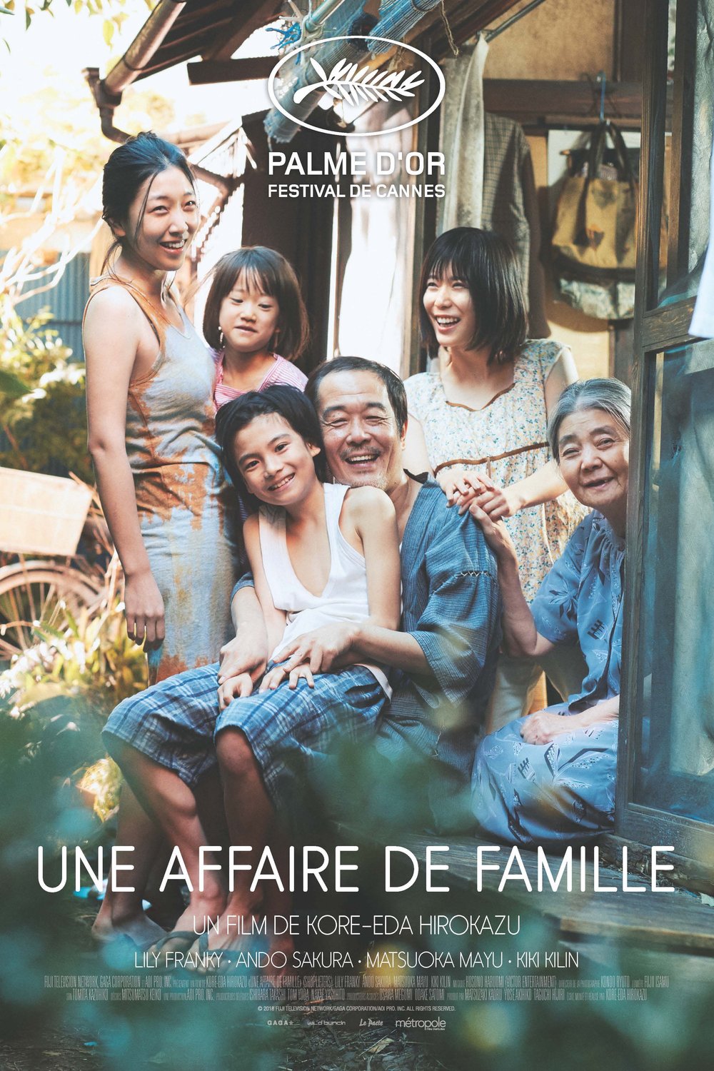 L'affiche du film Une affaire de famille