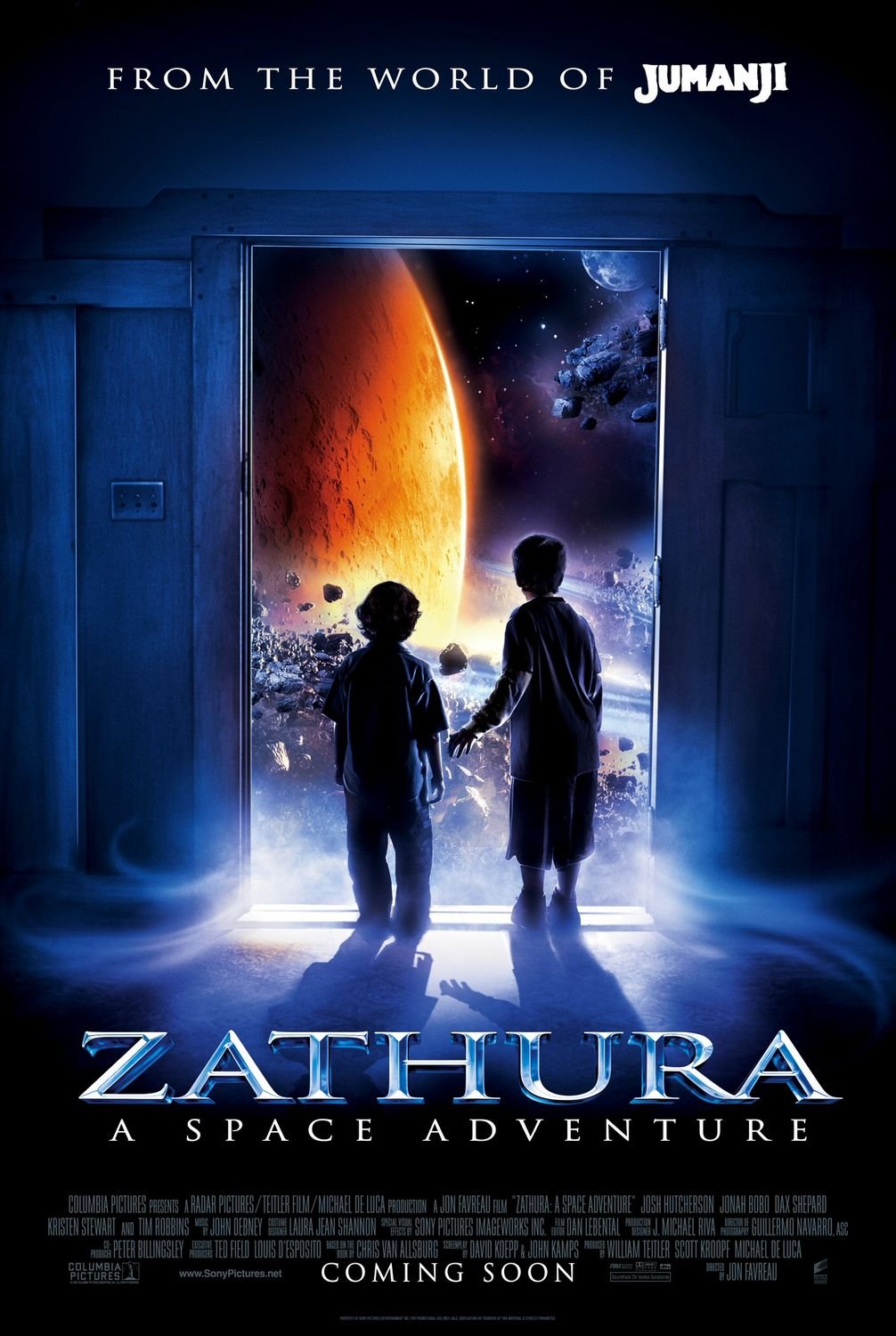 L'affiche du film Zathura: A Space Adventure