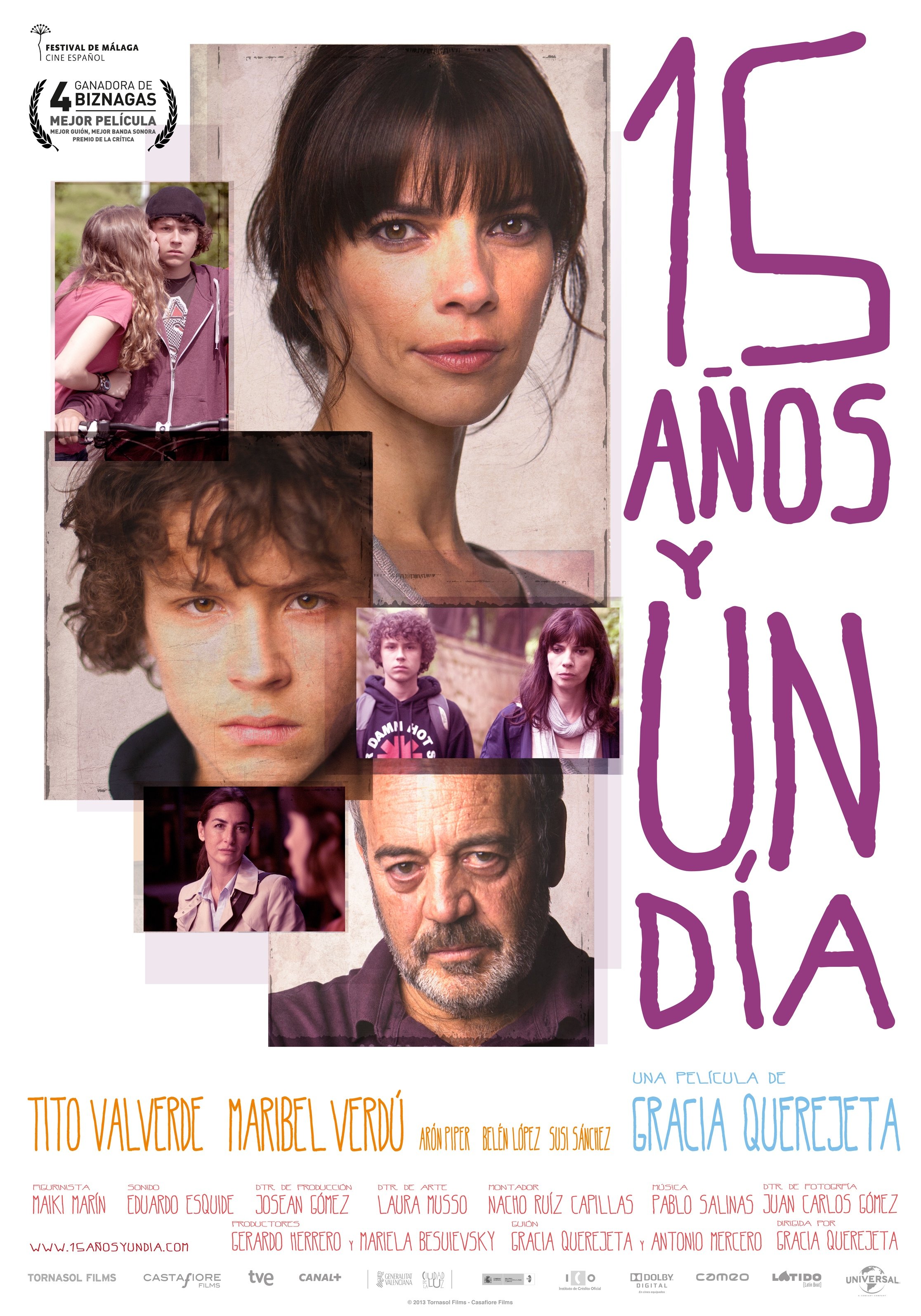 L'affiche originale du film 15 Years and a Day en espagnol
