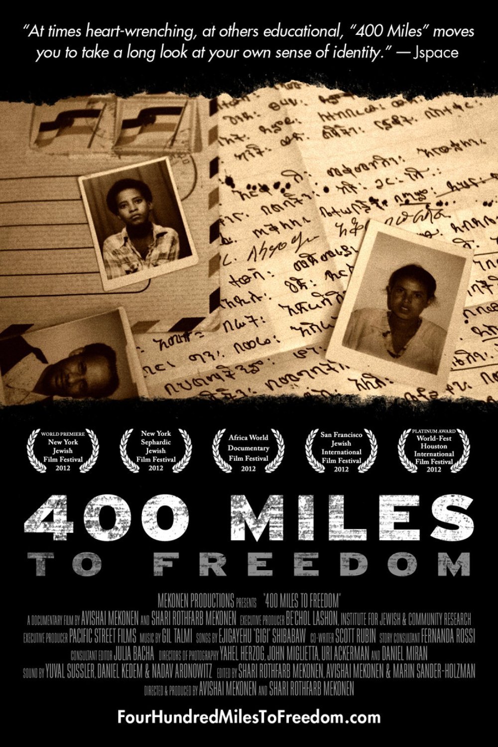 Poster of the movie 400 Miles to Freedom [2012]