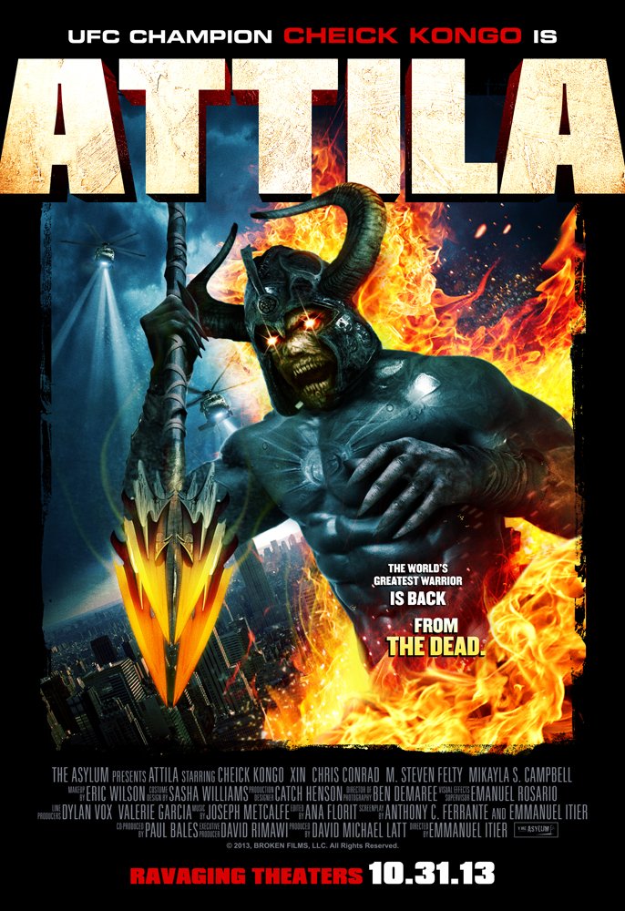 L'affiche du film Attila