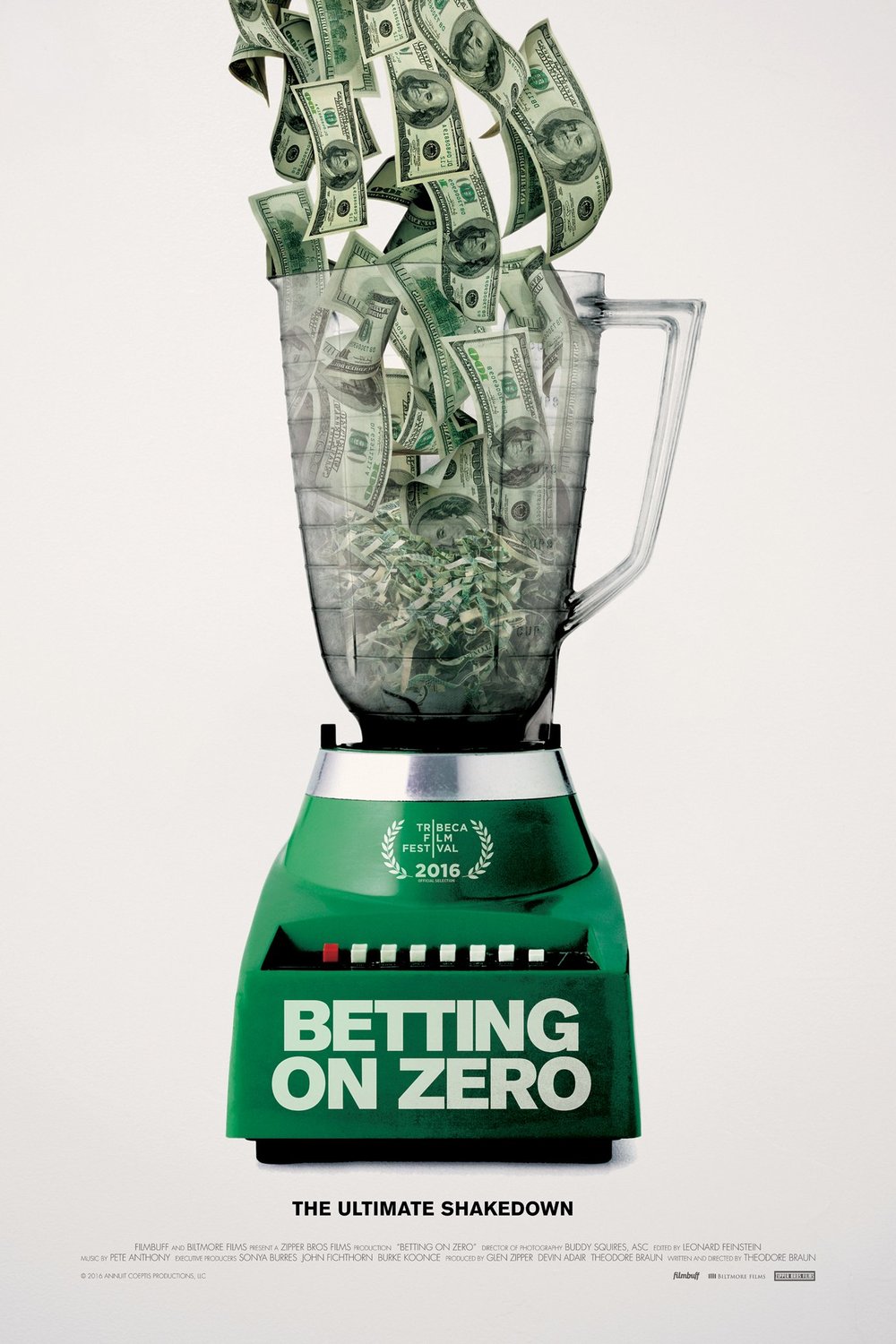 L'affiche du film Betting on Zero