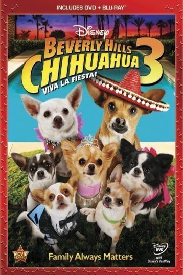 L'affiche du film Beverly Hills Chihuahua 3: Viva La Fiesta!