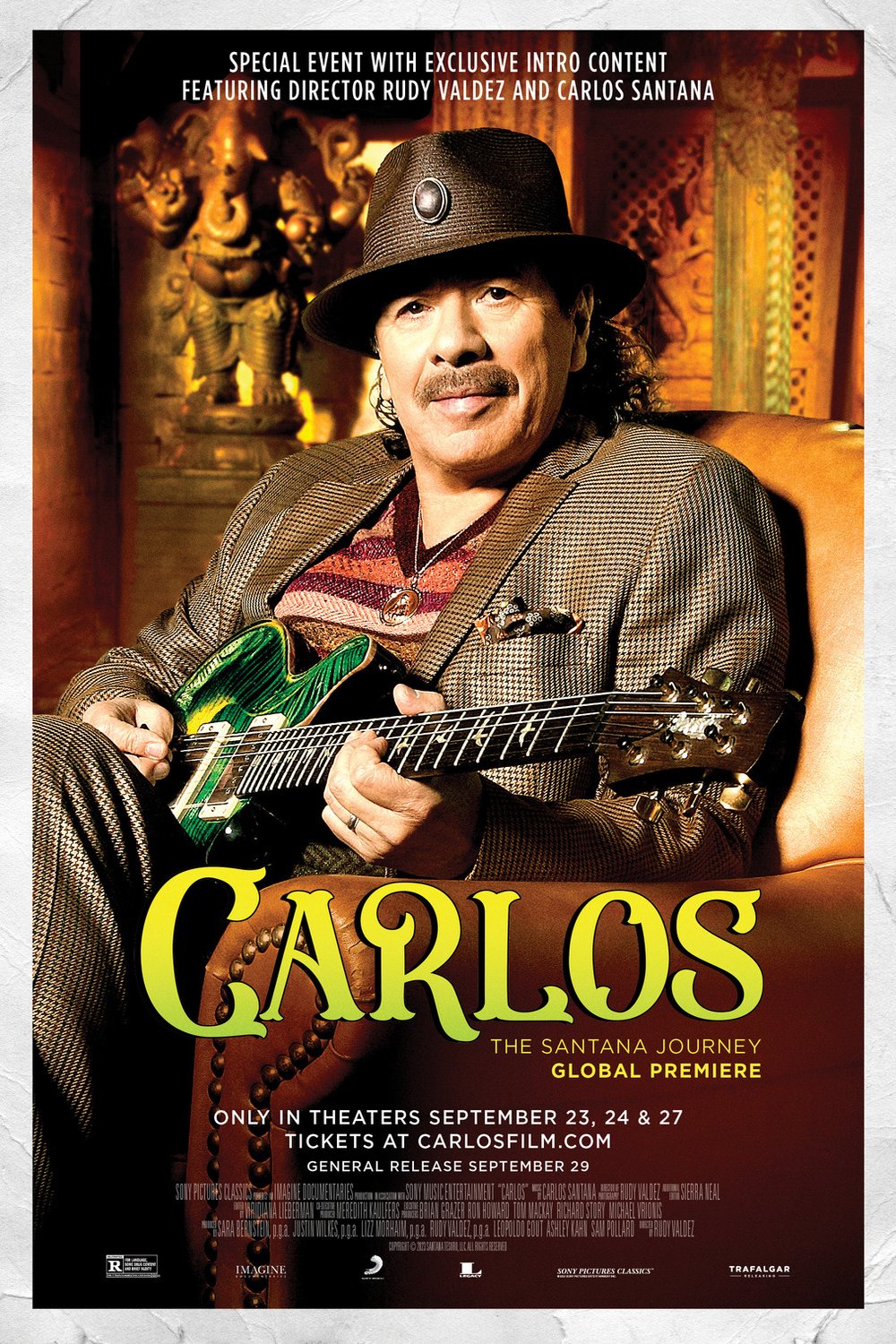 L'affiche du film Carlos: The Santana Journey