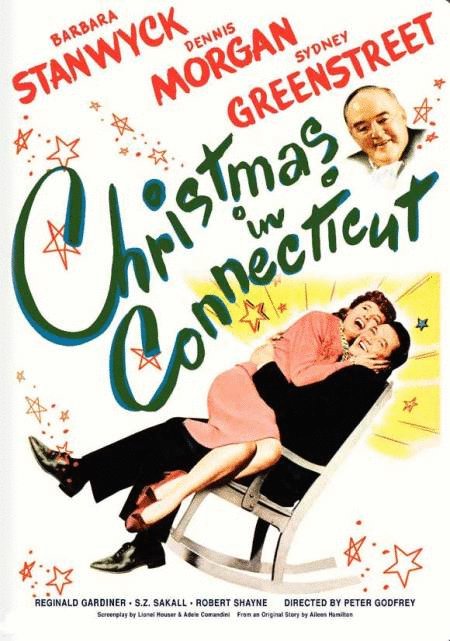 L'affiche du film Christmas in Connecticut