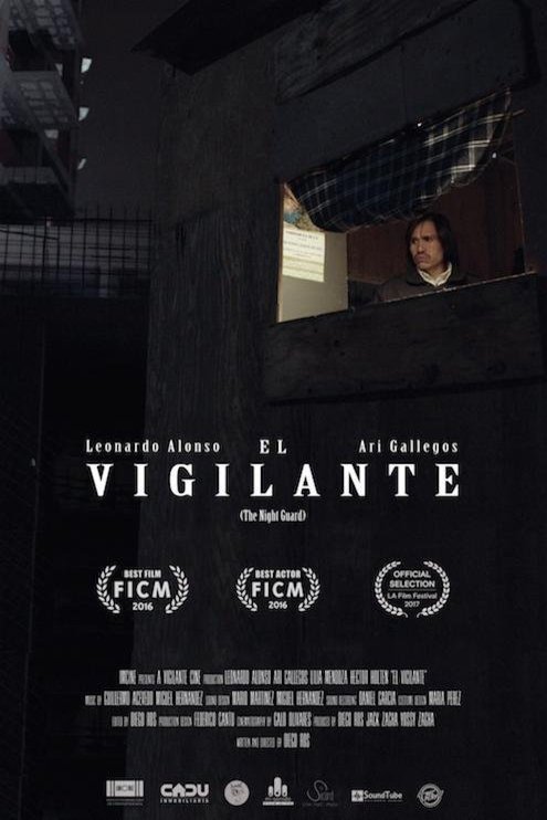 L'affiche originale du film The Night Guard en espagnol