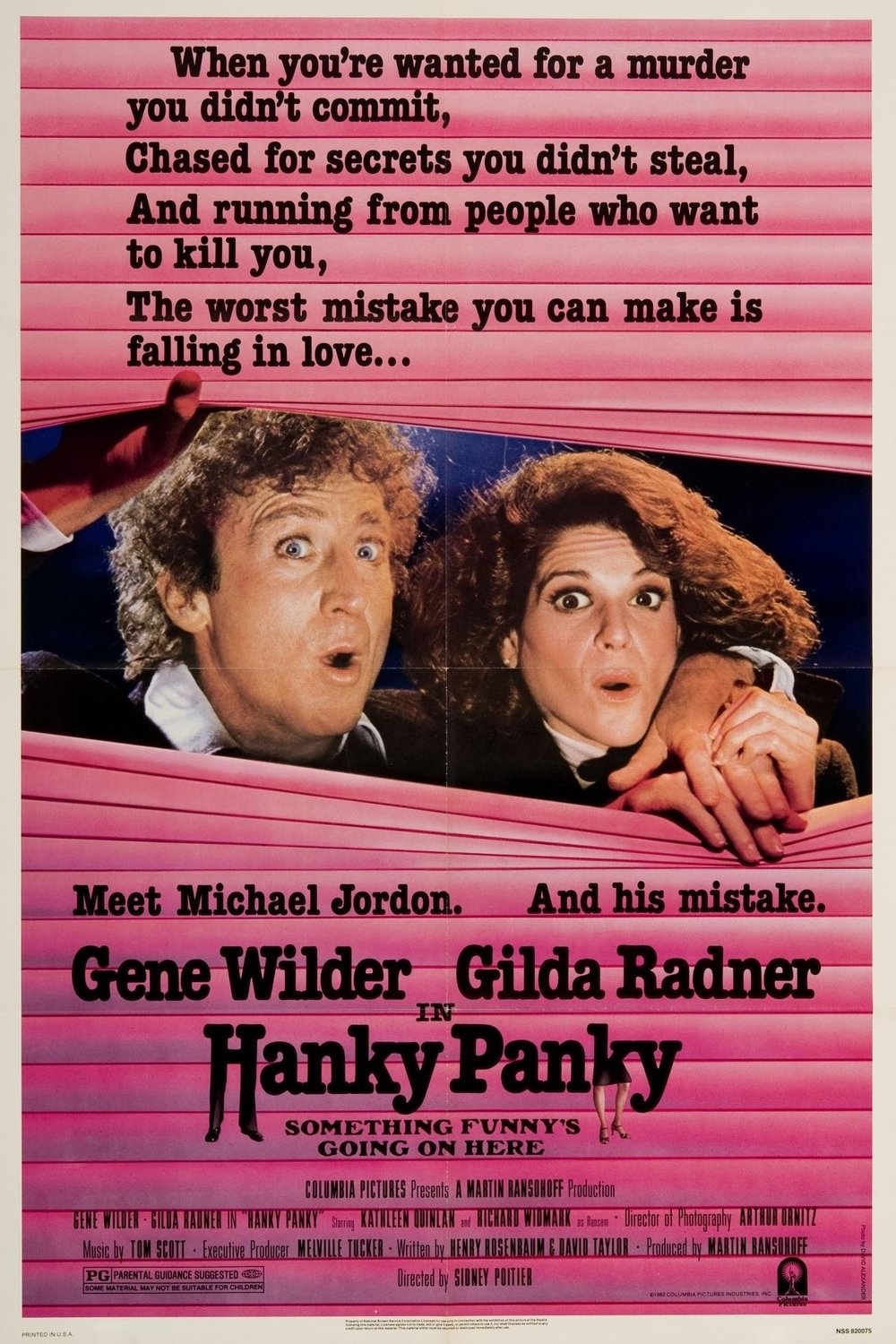 L'affiche du film Hanky Panky
