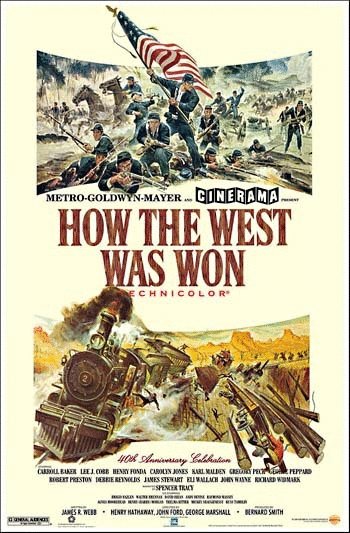 L'affiche du film How the West Was Won