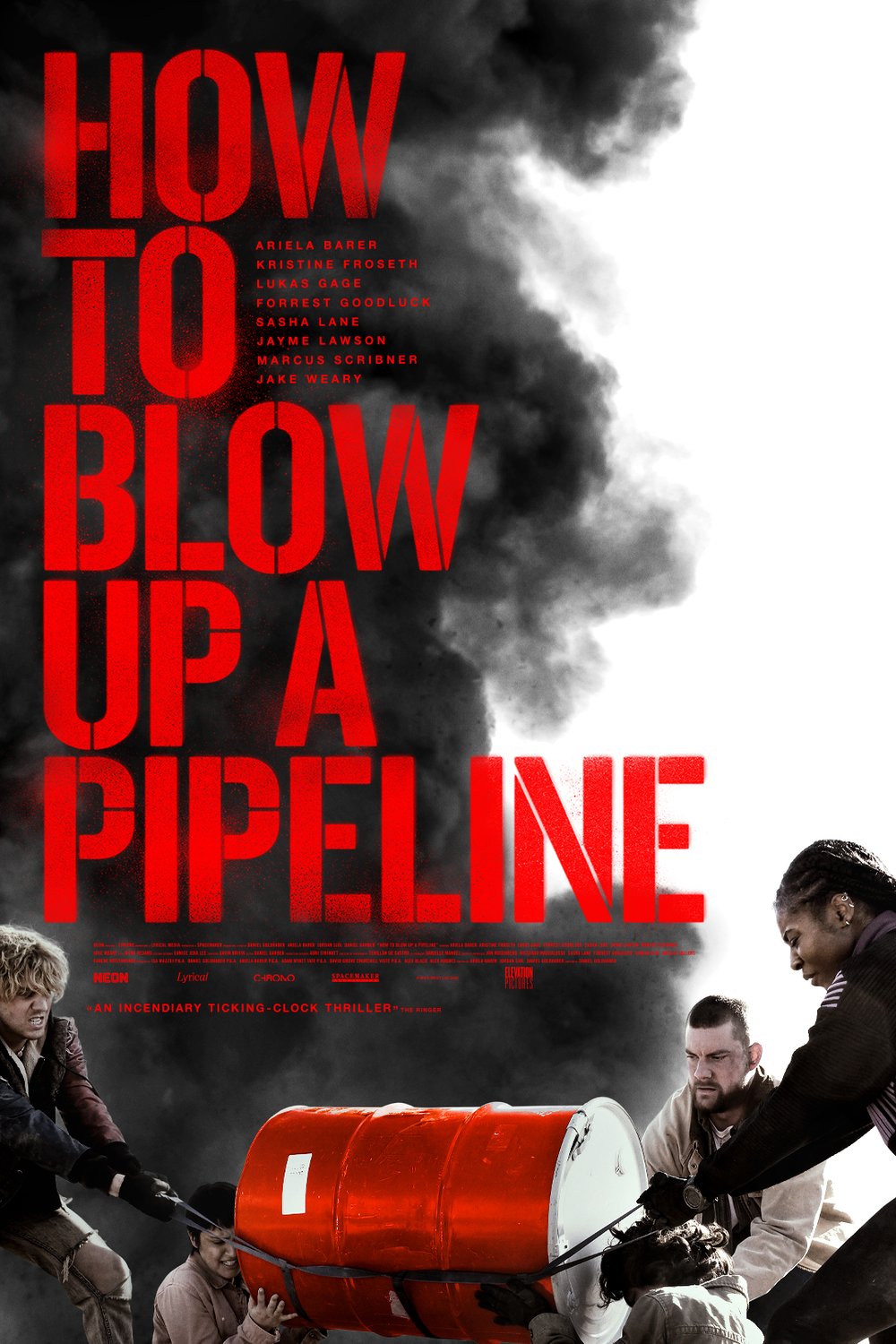 L'affiche du film How to Blow Up a Pipeline