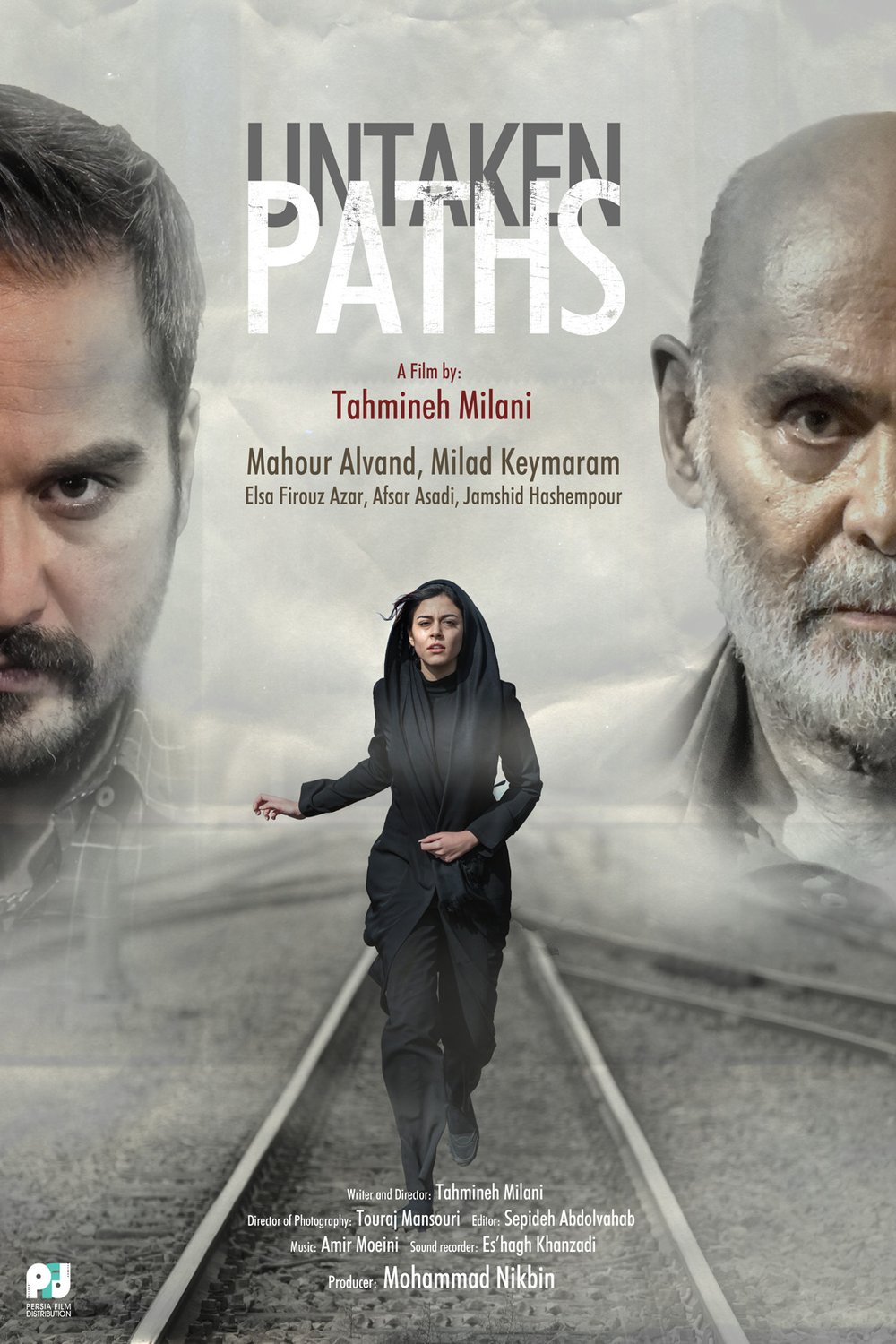 L'affiche originale du film Untaken Paths en Persan