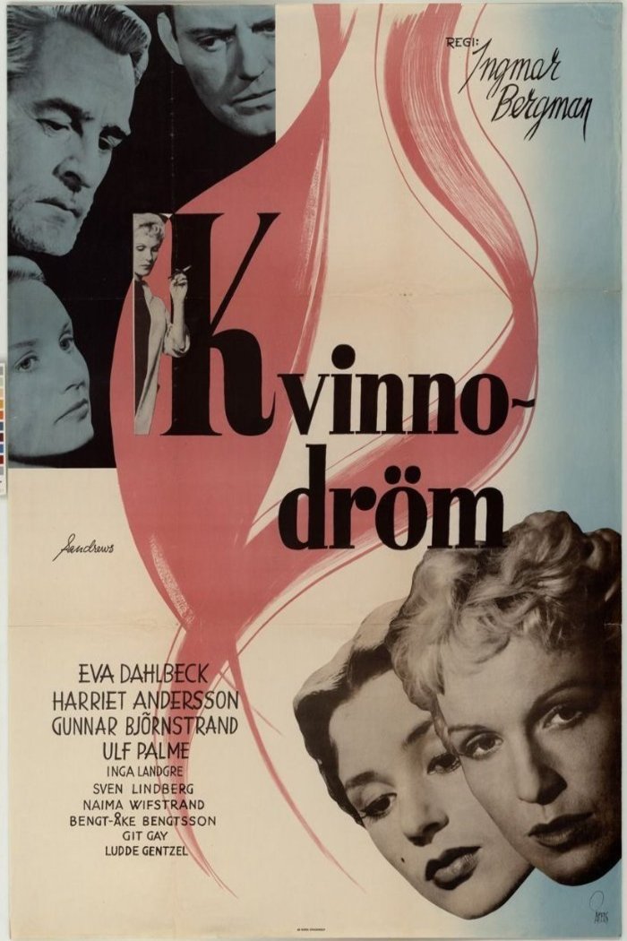 Swedish poster of the movie Kvinnodröm