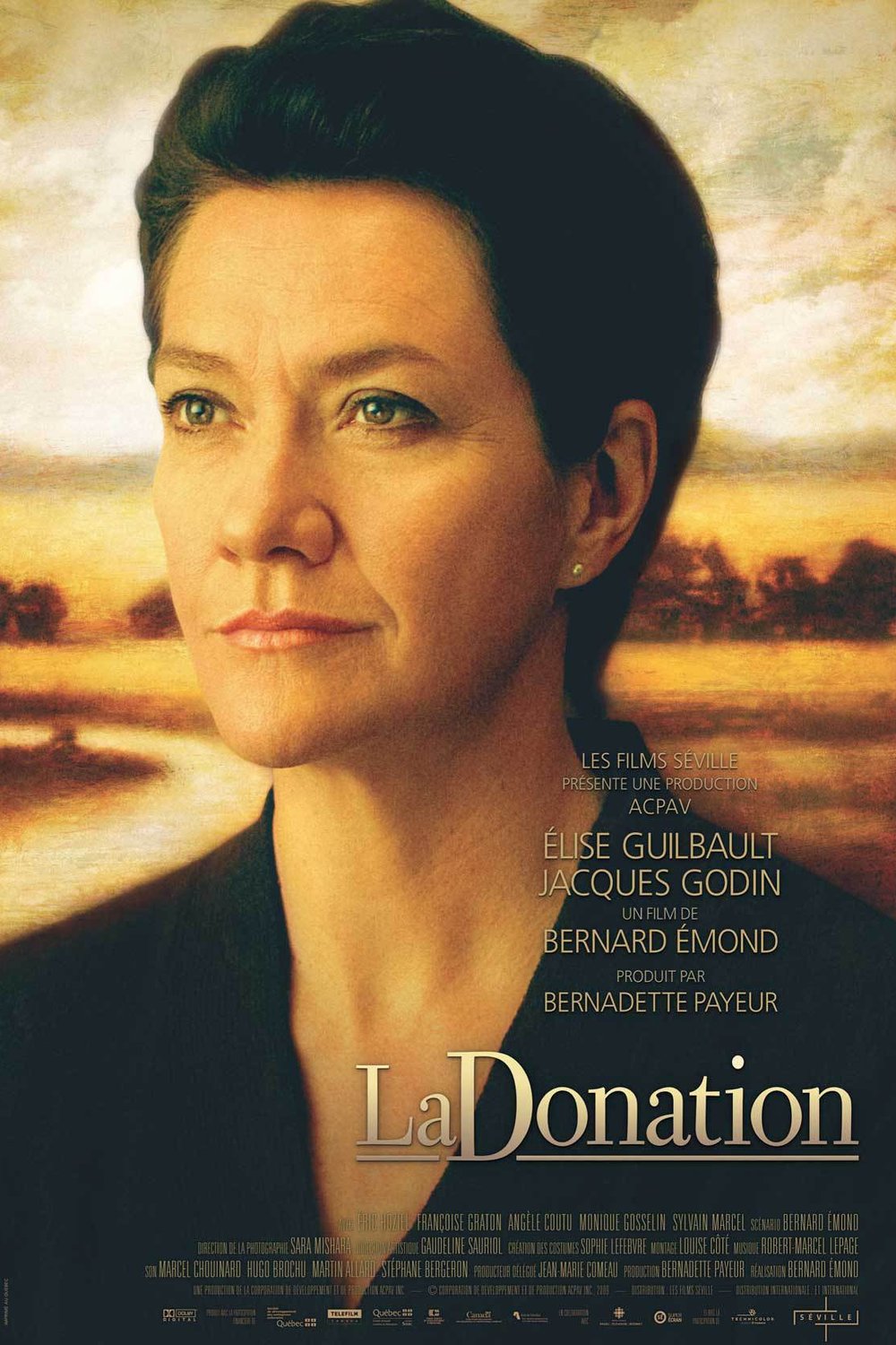 L'affiche du film La Donation