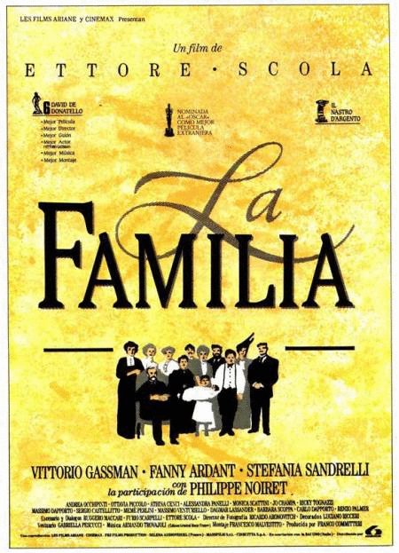 Italian poster of the movie La Famiglia