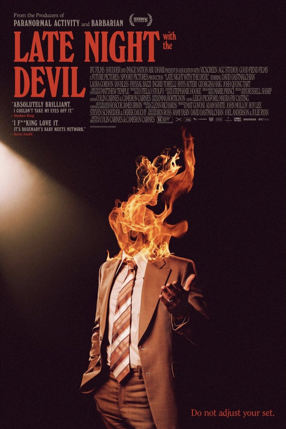 L'affiche du film Late Night with the Devil [2023]