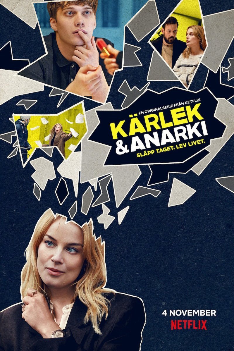 Swedish poster of the movie Love & Anarchy
