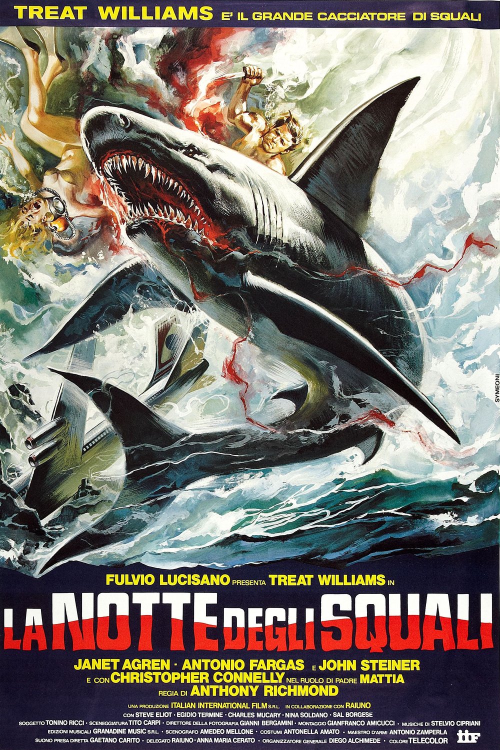 Poster of the movie Night of the Sharks