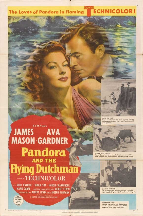 L'affiche du film Pandora and the Flying Dutchman