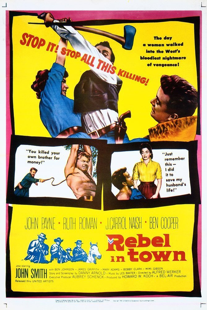 L'affiche du film Rebel in Town