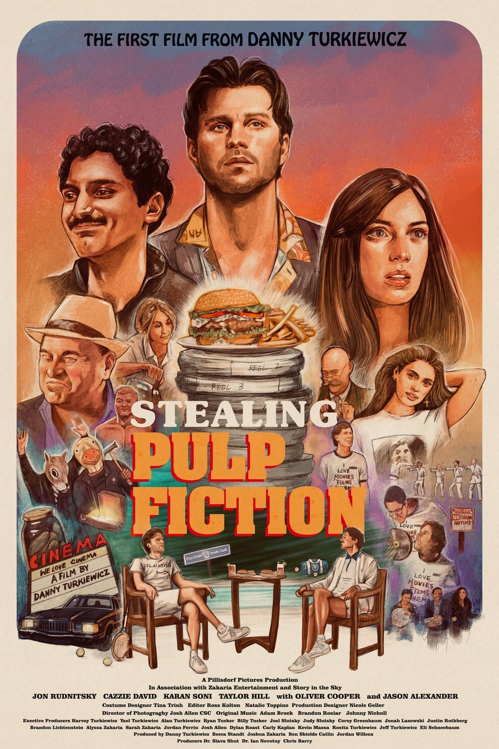 L'affiche du film Stealing Pulp Fiction [2024]
