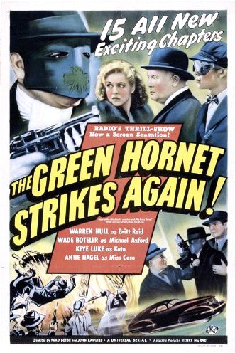 L'affiche du film The Green Hornet Strikes Again! [1940]