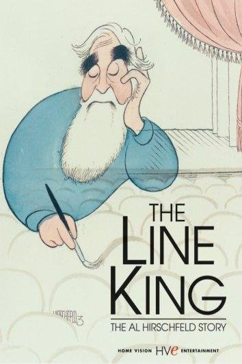 L'affiche du film The Line King: The Al Hirschfeld Story