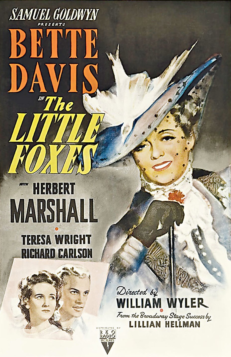 L'affiche du film The Little Foxes