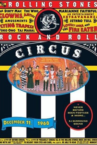 L'affiche du film The Rolling Stones Rock and Roll Circus