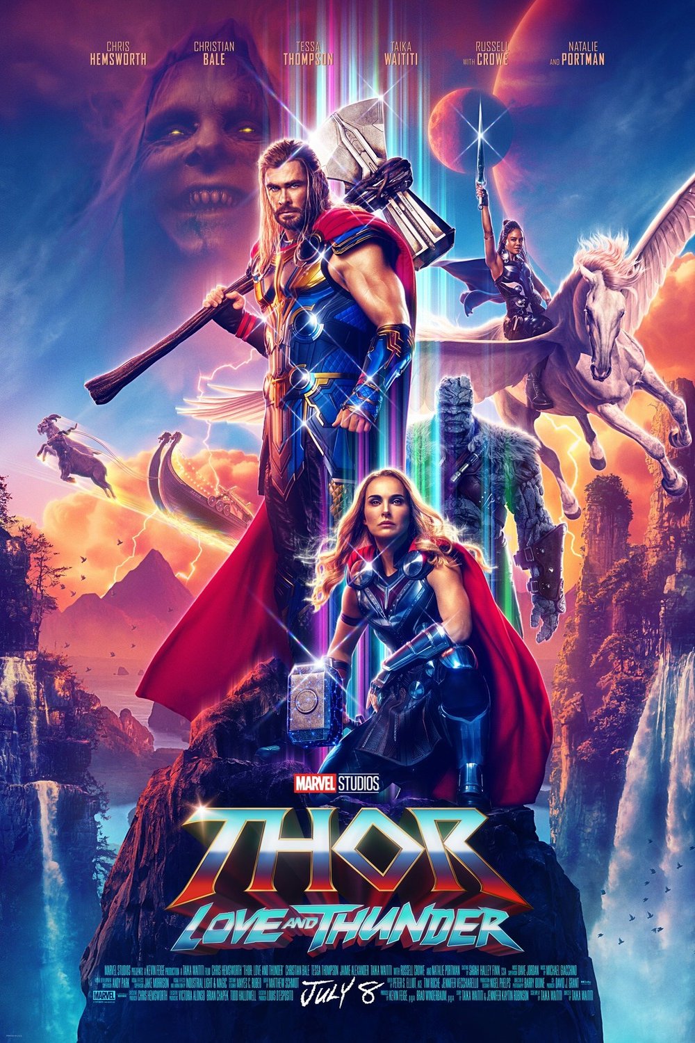 Poster of the movie Thor: Love and Thunder [2022]