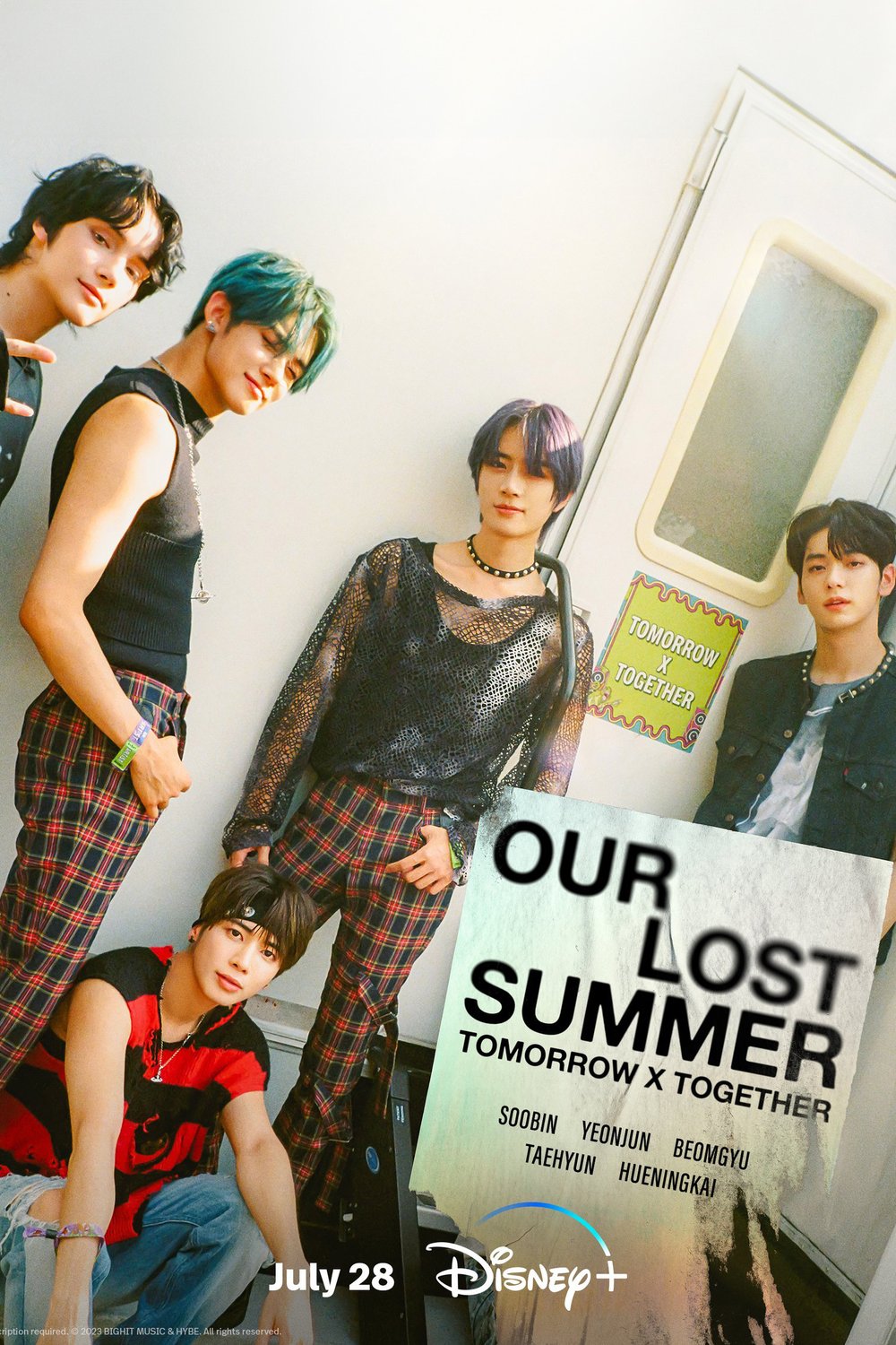 L'affiche du film Tomorrow X Together: Our Lost Summer [2023]