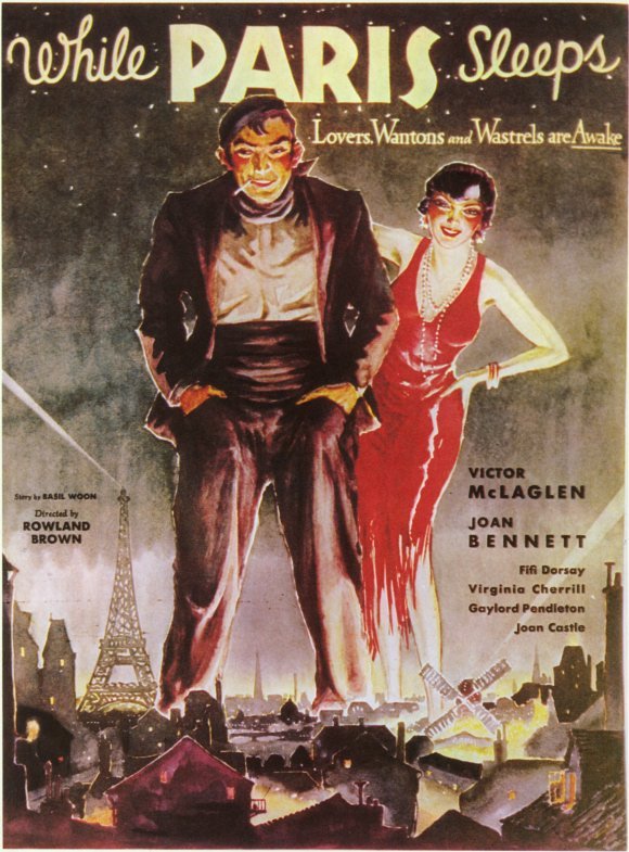 Poster of the movie While Paris Sleeps