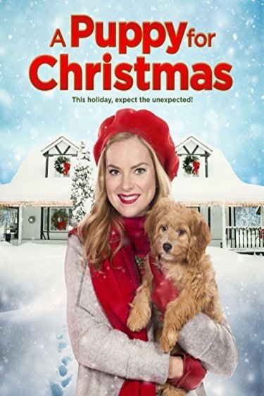 L'affiche du film A Puppy for Christmas