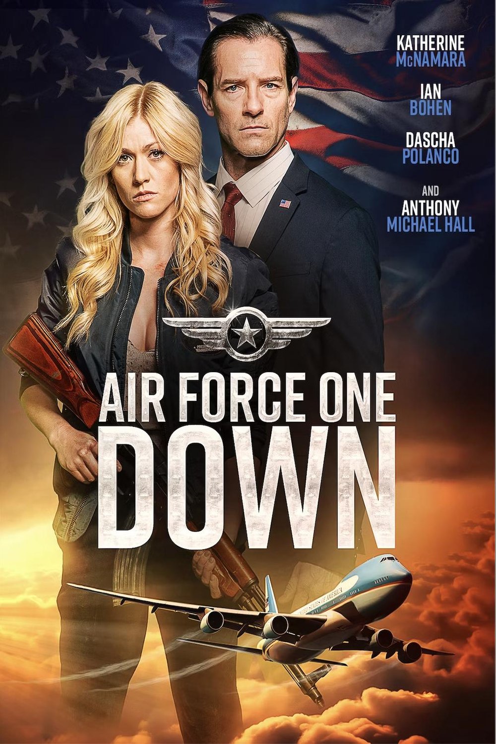 L'affiche du film Air Force One Down