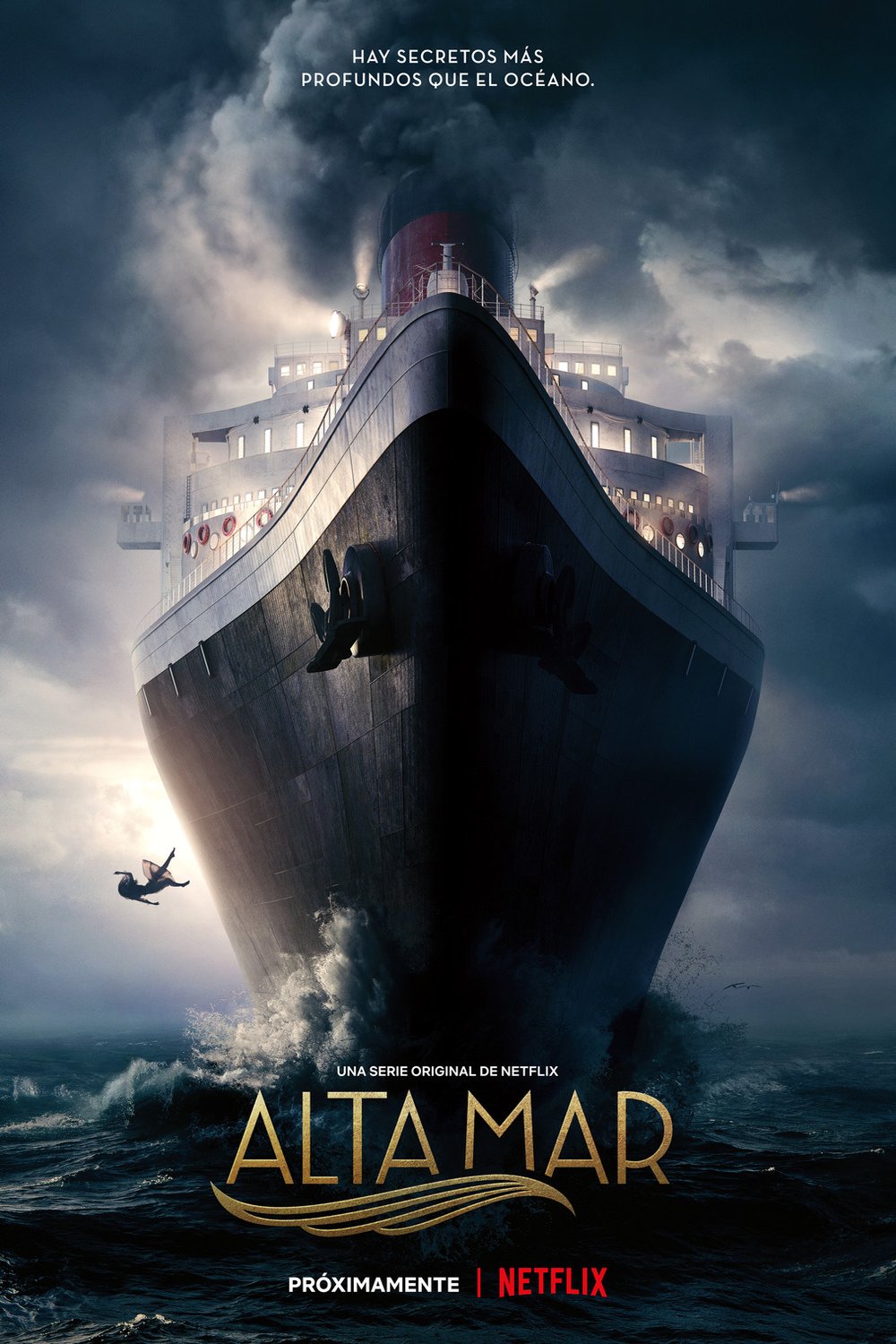 L'affiche originale du film Alta mar en espagnol