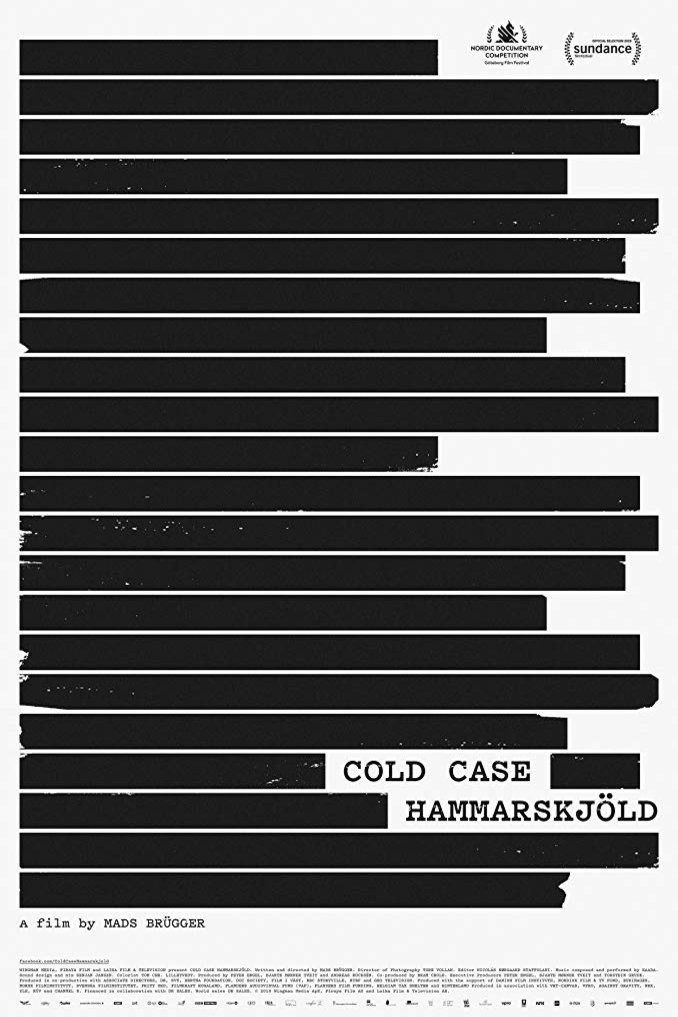 L'affiche du film Cold Case Hammarskjöld [2019]