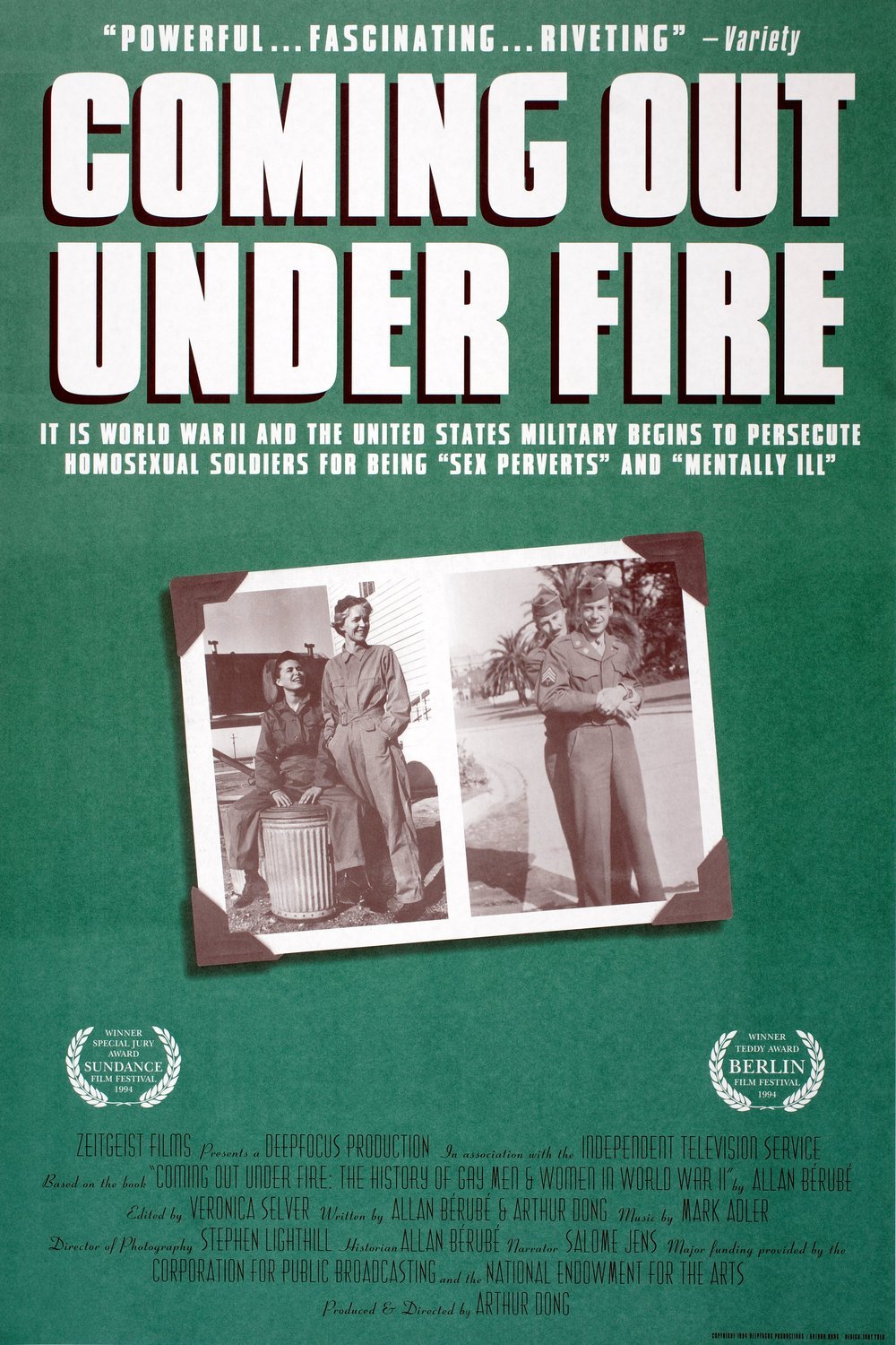 Poster of the movie Coming Out Under Fire [1994]