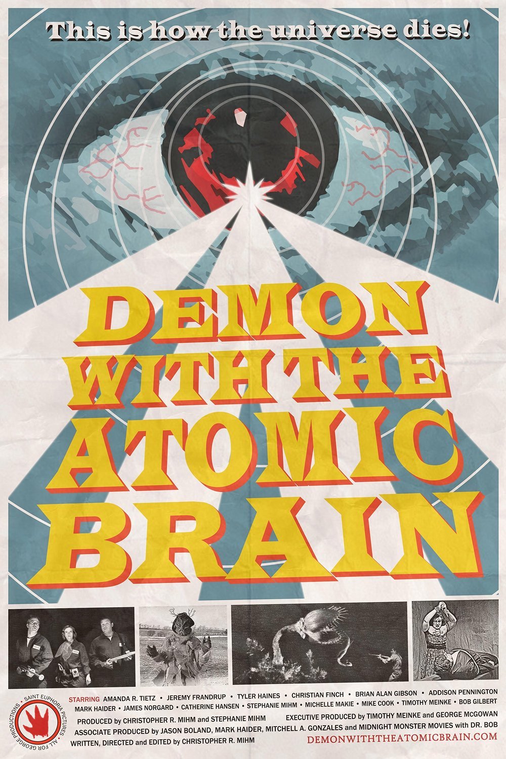 L'affiche du film Demon with the Atomic Brain