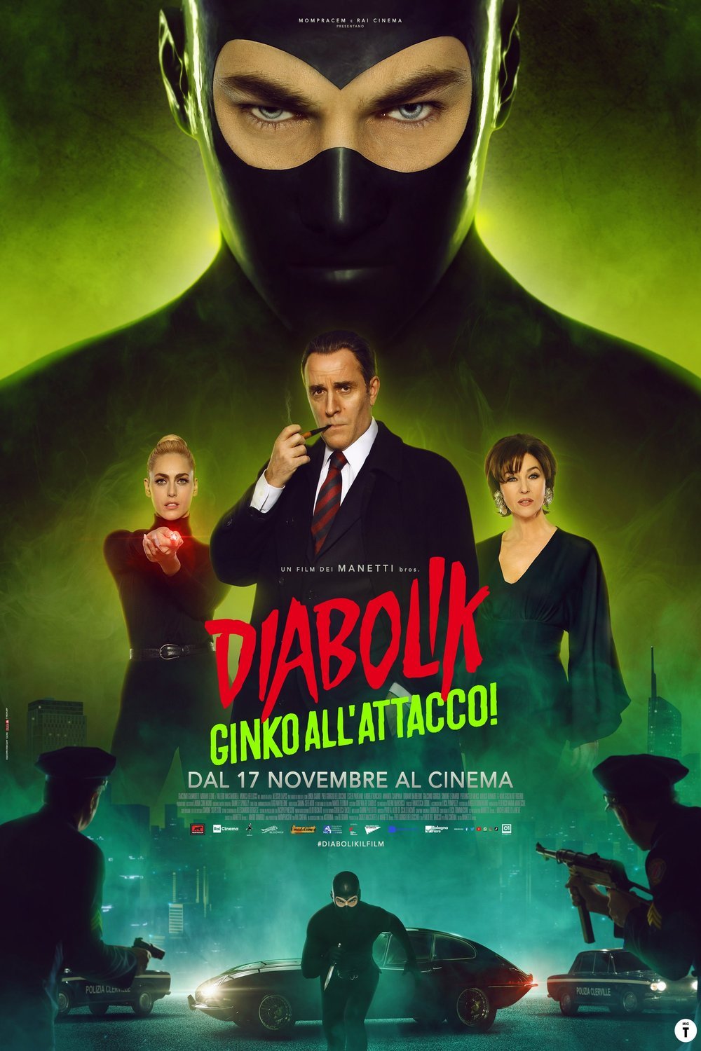 L'affiche du film Diabolik: Ginko Attacks