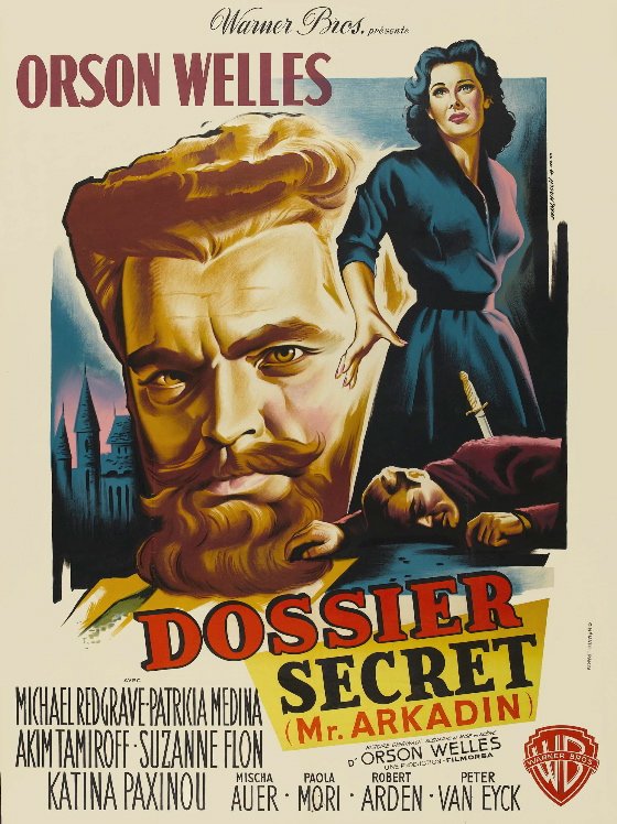 L'affiche du film Dossier secret