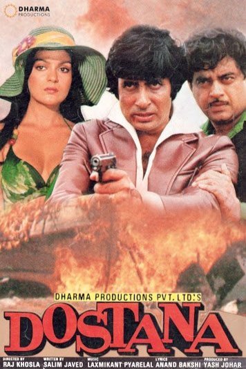 L'affiche originale du film Dostana en Hindi