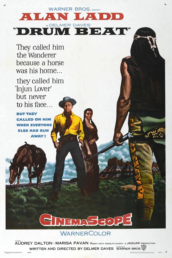 L'affiche du film Drum Beat [1954]