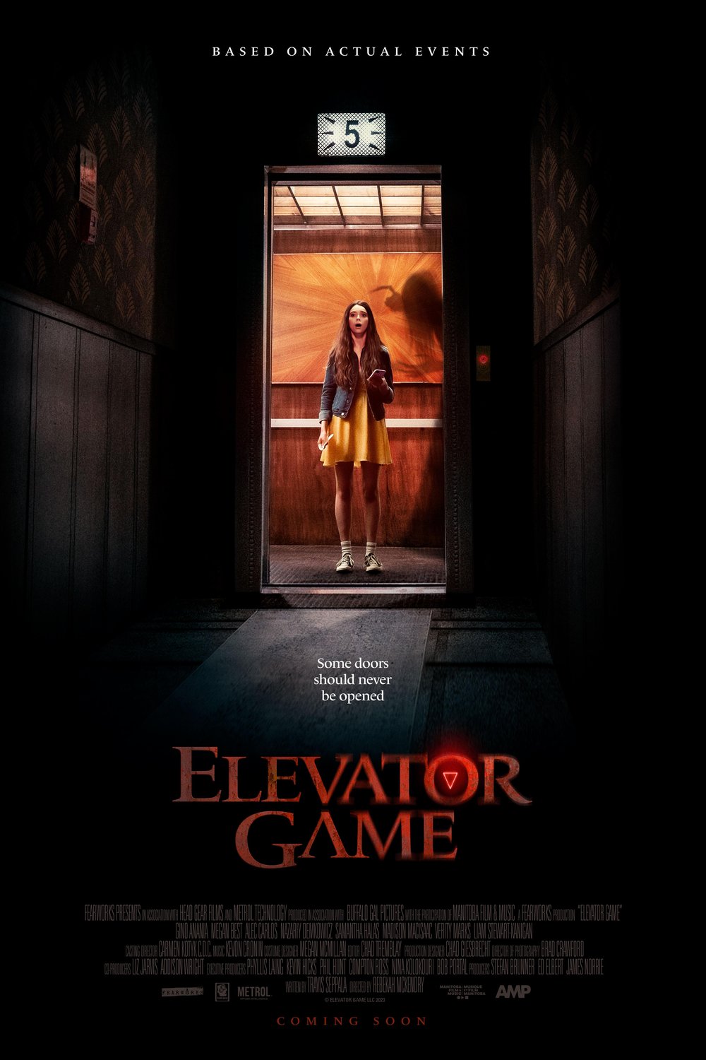 L'affiche du film Elevator Game [2023]