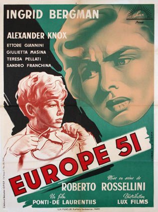 L'affiche du film Europe '51
