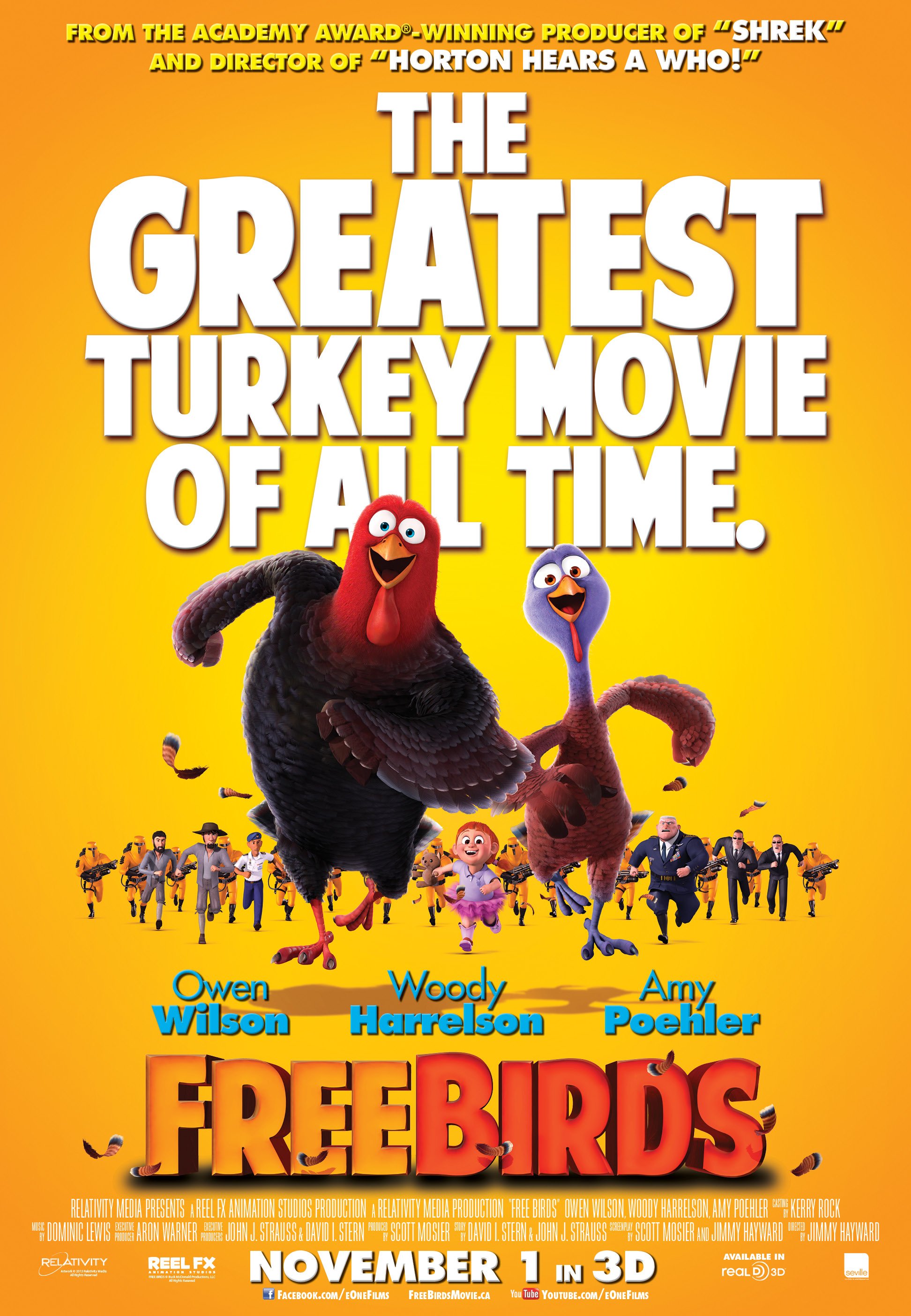 L'affiche du film Free Birds [2013]