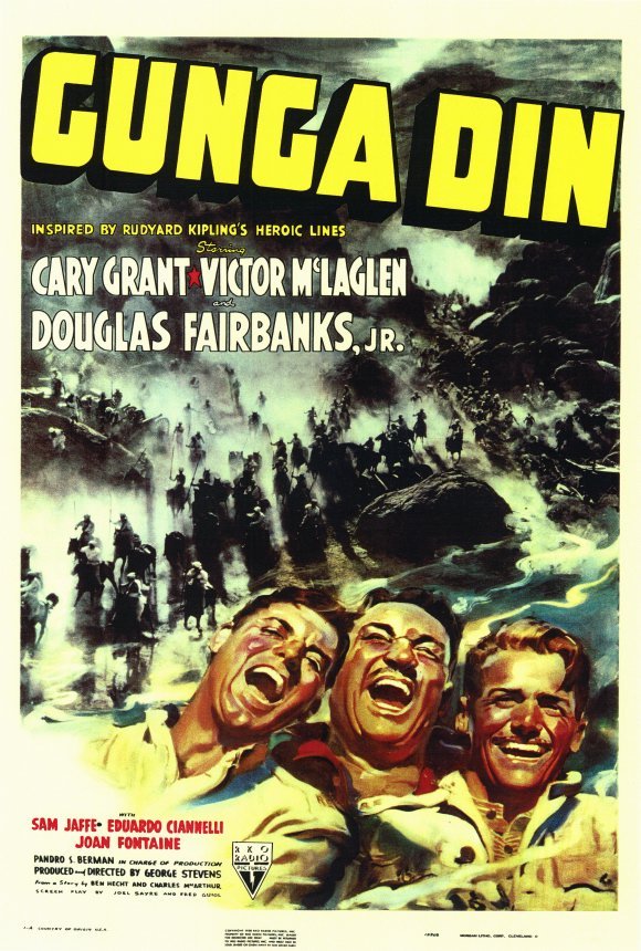 L'affiche du film Gunga Din