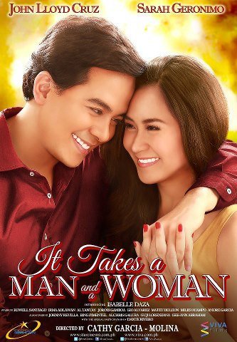 Filipino poster of the movie It Takes a Man and a Woman