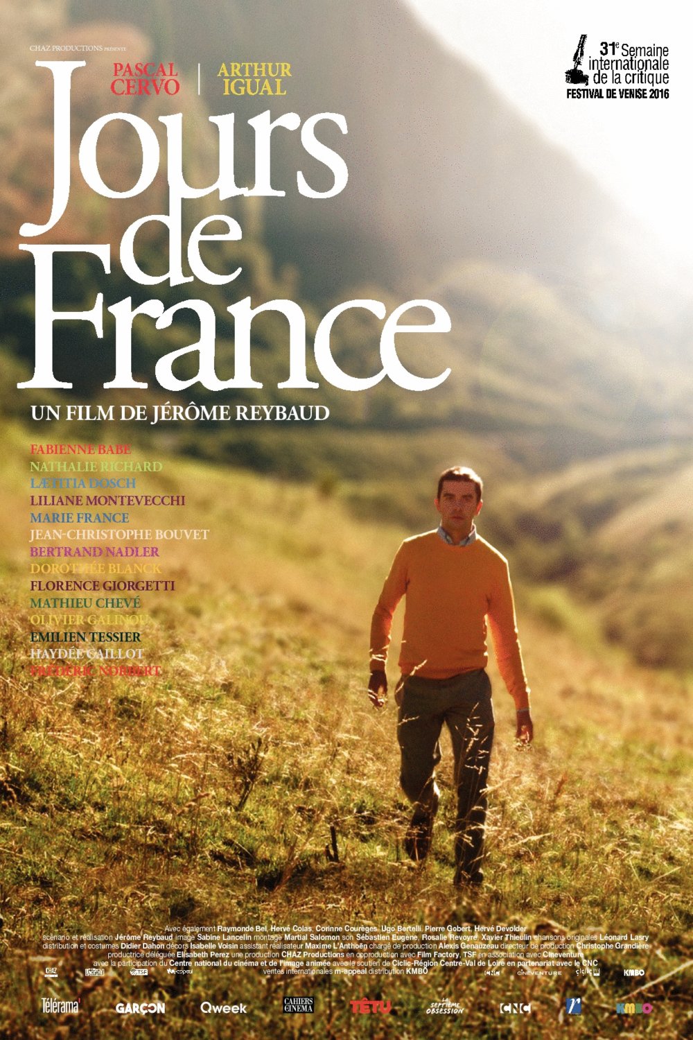 L'affiche du film Jours de France [2016]