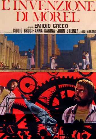 Italian poster of the movie Morel's Invention