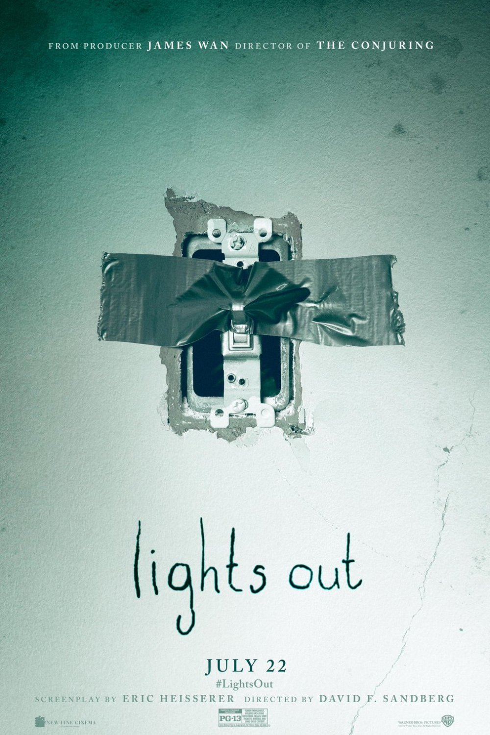 L'affiche du film Lights Out