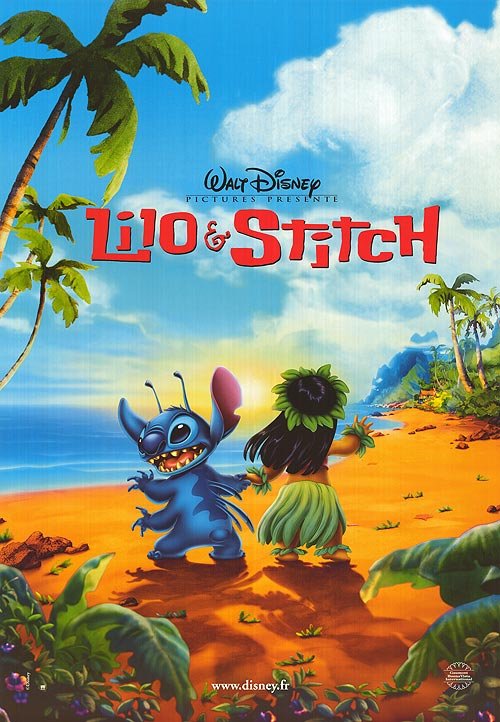 L'affiche du film Lilo et Stitch v.f.